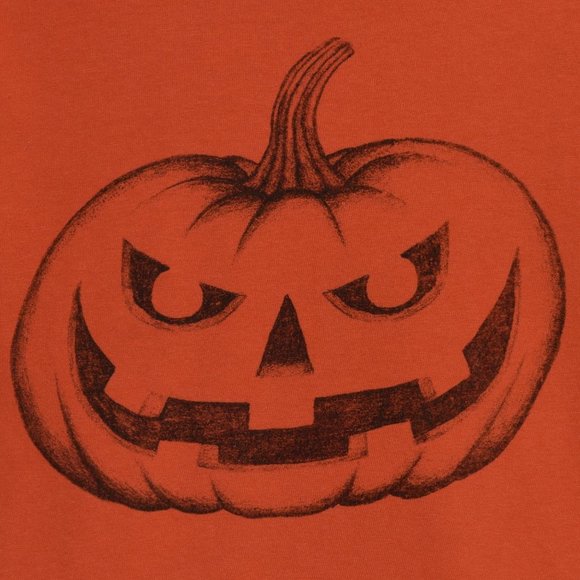 Target Orange Halloween Pumpkin Short Sleeve T-Shirt - Large - Picture 3 of 5
